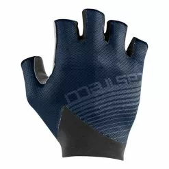 Gants Castelli Competizione Bleu Foncé Noir