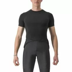 Maillot De Corps Castelli Core Seamless Manche Courte Noir