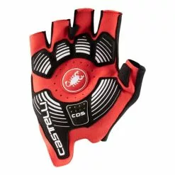 Gants Castelli Pro V Rosso Corsa Rouge Noir -Casques Cyclisme importe magasin ca 4521024 023 002