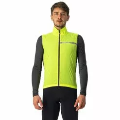 Équipement Castelli Squadra Stretch Entrata Thermal Jaune Gris Noir -Casques Cyclisme importe magasin ca 4521512 032 001