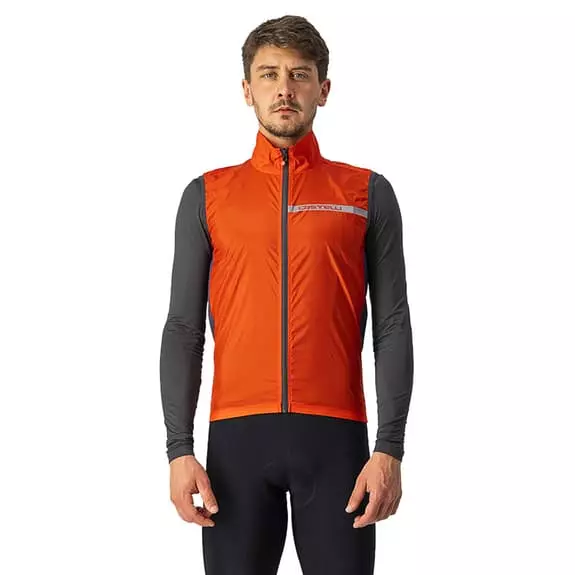 Équipement Castelli Squadra Stretch Entrata Thermal Rouge Orangé Gris Noir 4 Équipement Castelli Squadra Stretch Entrata Thermal Rouge Orangé Gris Noir – Image 2