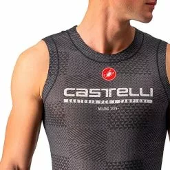 Maillot De Corps Castelli Pro Mesh Sans Manches Noir Carreaux 12 Maillot De Corps Castelli Pro Mesh Sans Manches Noir Carreaux -Casques Cyclisme importe magasin ca 4522033 010 005