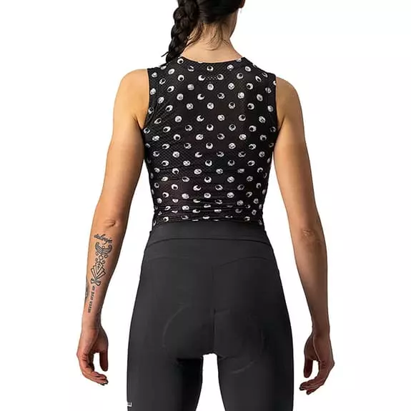 Maillot De Corps Castelli Pro Mesh 3 Sans Manches Noir Femme 4 Maillot De Corps Castelli Pro Mesh 3 Sans Manches Noir Femme – Image 2