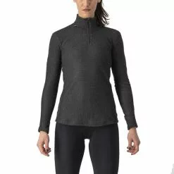 Maillot De Corps Castelli Cold Days Manche Longue Noir