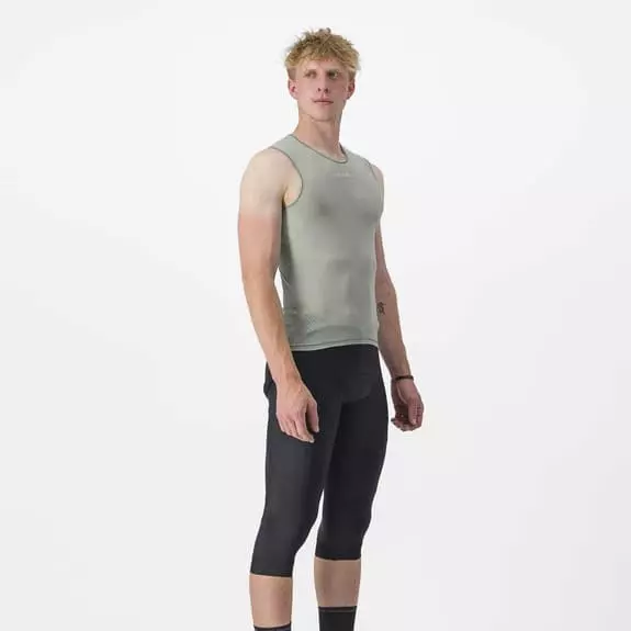 Maillot De Corps Castelli Pro Mesh 2.0 Sans Manches Vert Pâle 6 Maillot De Corps Castelli Pro Mesh 2.0 Sans Manches Vert Pâle – Image 4