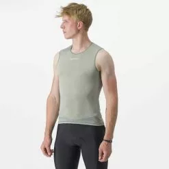 Maillot De Corps Castelli Pro Mesh 2.0 Sans Manches Vert Pâle 13 Maillot De Corps Castelli Pro Mesh 2.0 Sans Manches Vert Pâle -Casques Cyclisme importe magasin ca 4523023 346 006