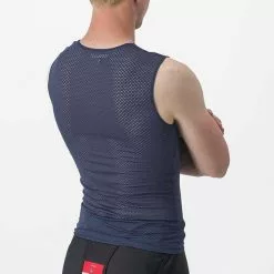 Maillot De Corps Castelli Pro Mesh 2.0 Sans Manches Bleu Foncé -Casques Cyclisme importe magasin ca 4523023 424 003
