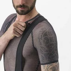 Maillot De Corps Castelli Miracolo Wool Manche Courte Gris -Casques Cyclisme importe magasin ca 4523025 008 006