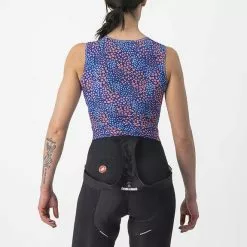 Maillot De Corps Castelli Pro Mesh 4 Sans Manches Lilas Bleu Femme -Casques Cyclisme importe magasin ca 4523050 534 005