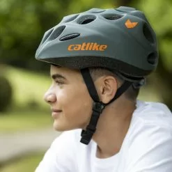 Casque Catlike Kitten Gris Foncé Mat Orange Enfant -Casques Cyclisme importe magasin ck 7101400017 c 006