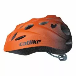 Casque Catlike Kitten Orange Mat Noir Enfant