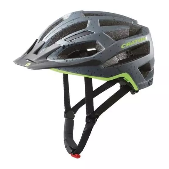 Casque Cratoni C-Flash VTT Gris Lime Mat 3 Casque Cratoni C-Flash VTT Gris Lime Mat