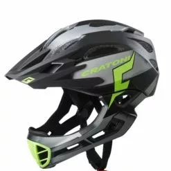 Casque Cratoni C-Maniac Pro VTT Noir Lime Mat