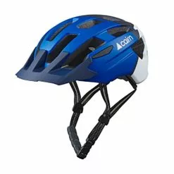Casque Cairn Bike Prism XTR II Bleu Blanc Enfant
