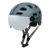 Casque Cairn Bike Quartz Visor LED USB Gris -Casques Cyclisme importe magasin crn 030039024 001