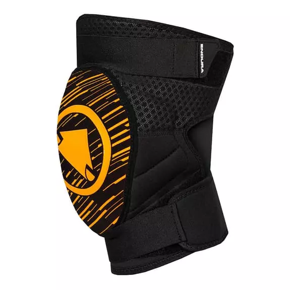 Genouillères Endura SingleTrack II Orange 3 Genouillères Endura SingleTrack II Orange