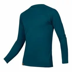 Maillot De Corps Endura BaaBaa Manches Longues Bleu Verdâtre