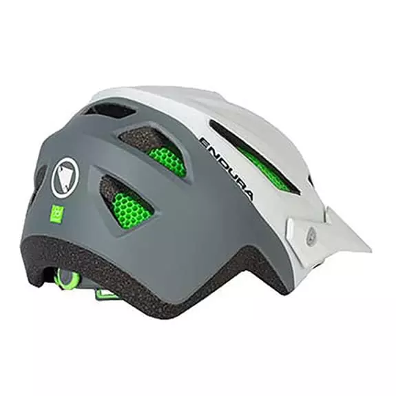 Casque Endura MT500JR Blanc Gris Vert Enfant 4 Casque Endura MT500JR Blanc Gris Vert Enfant – Image 2
