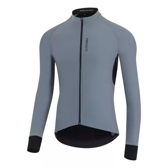 Équipement Maillot Finisseur Pro Thermal Gris Noir 4 Équipement Maillot Finisseur Pro Thermal Gris Noir – Image 2