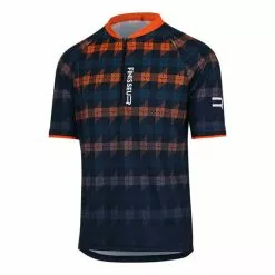 Équipement Finisseur Core VTT Tartan Bleu Orange Noir -Casques Cyclisme importe magasin fns c133ss2104 03 001