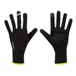 Gants Finisseur Core Windproof Noir Jaune Blanc