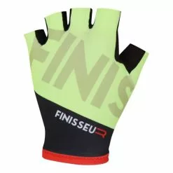 Gants Finisseur Logo Jaune Noir -Casques Cyclisme importe magasin fns c185ss2001 02 004