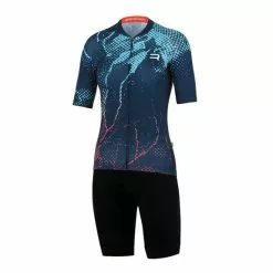 Équipement Finisseur Core Marble Bleu Rouge Noir Femme