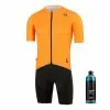 Équipement Finisseur Pro Race Power Carbon Orange Noir + Lessive DPV Apparel Care 750 Ml