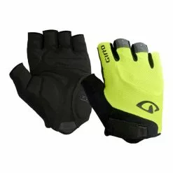 Gants Giro Bravo Noir Jaune Fluo