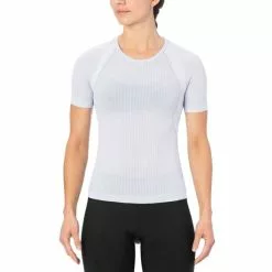 Maillot De Corps Giro Chrono Manche Courte Blanc Femme