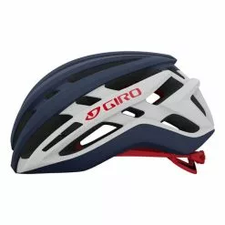 Casque Giro Agilis Bleuté Blanc Rouge