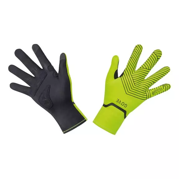 Gants Longs Gore Wear C3 GORE-TEX INFINIUM™ Stretch Mid Noir Jaune Néon 3 Gants Longs Gore Wear C3 GORE-TEX INFINIUM™ Stretch Mid Noir Jaune Néon