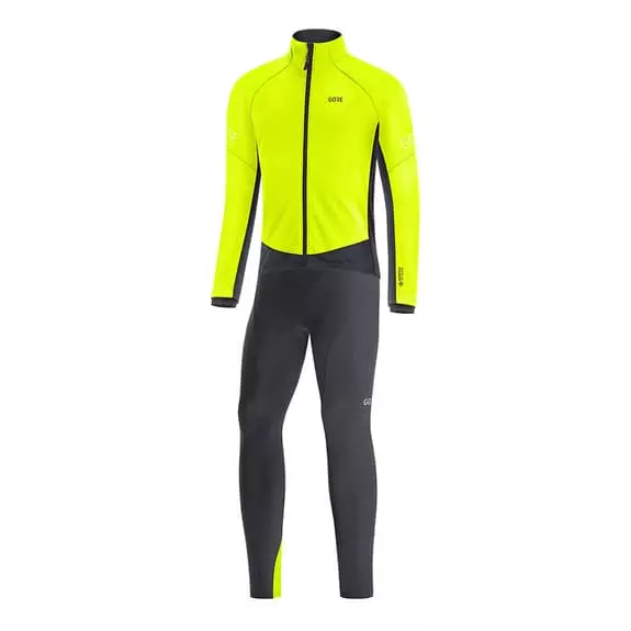 Équipement Gore Wear C3 Thermo GORE-TEX INFINIUM™ Jaune Fluo Noir 3 Équipement Gore Wear C3 Thermo GORE-TEX INFINIUM™ Jaune Fluo Noir