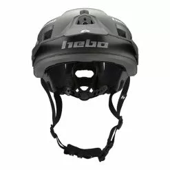 Casque Hebo Origin Mate Noir Titane -Casques Cyclisme importe magasin hbo hb0205 ti 003