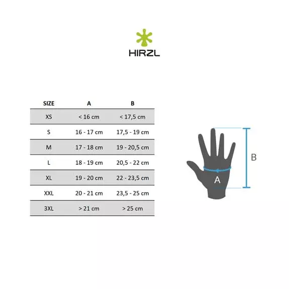 Gants Hirzl Grippp Comfort Courts Blanc 4 Gants Hirzl Grippp Comfort Courts Blanc – Image 2