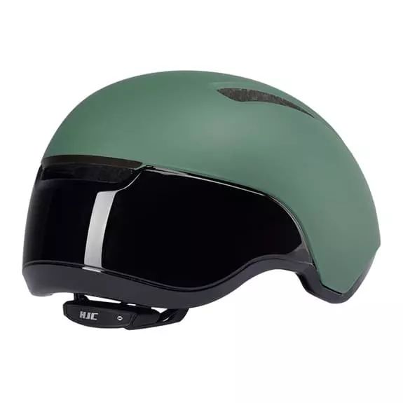 Casque HJC Calido Vert Olive Mat Noir Brillant 5 Casque HJC Calido Vert Olive Mat Noir Brillant – Image 3