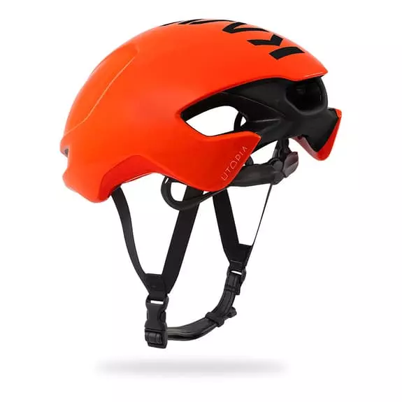 Casque Kask Utopia Orange Fluor Noir 6 Casque Kask Utopia Orange Fluor Noir – Image 4