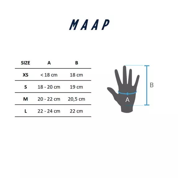 Gants MAAP Prime Race Mitts Noir 4 Gants MAAP Prime Race Mitts Noir – Image 2