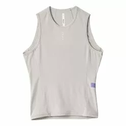 Maillot De Corps MAAP Thermal Sans Manches Gris Clair