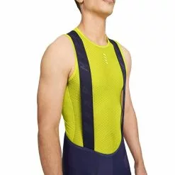 Maillot De Corps MAAP Team Sans Manches Jaune Fluo -Casques Cyclisme importe magasin map mbl033 sul 004