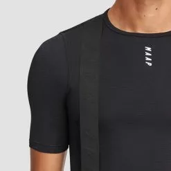 Maillot De Corps MAAP Thermal Manche Courte Noir -Casques Cyclisme importe magasin map mbl042 blk 005