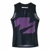 Maillot De Corps MAAP Evolve Team Sans Manches Noir Lilas -Casques Cyclisme importe magasin map mbl044 blk 001