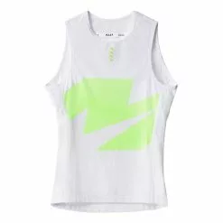Maillot De Corps MAAP Evolve Team Sans Manches Blanc Vert Clair