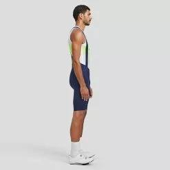 Maillot De Corps MAAP Evolve Team Sans Manches Blanc Vert Clair -Casques Cyclisme importe magasin map mbl045 wht 004