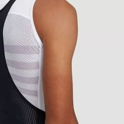 Maillot De Corps MAAP Emblem Team Bretelles Blanc -Casques Cyclisme importe magasin map mbl053 wht 006