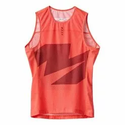 Maillot De Corps MAAP Evolve Team Sans Manches Rouge Lave