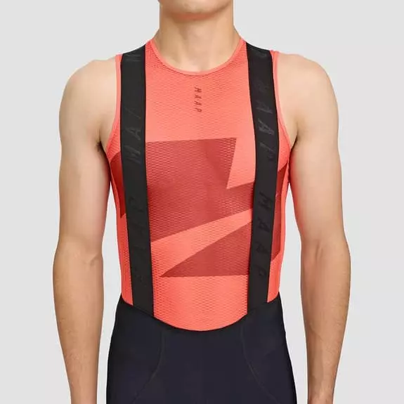 Maillot De Corps MAAP Evolve Team Sans Manches Rouge Lave 7 Maillot De Corps MAAP Evolve Team Sans Manches Rouge Lave – Image 5