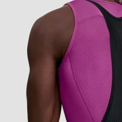 Maillot De Corps MAAP Team Sans Manches Violet Intense -Casques Cyclisme importe magasin map mbl068 vio 005