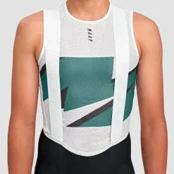 Maillot De Corps MAAP Evolve 3D Team Sans Manches Blanc -Casques Cyclisme importe magasin map mbl069 wht 004