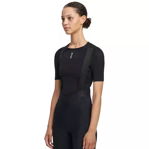 Maillot De Corps MAAP Thermal Manche Courte Noir Femme 4 Maillot De Corps MAAP Thermal Manche Courte Noir Femme – Image 2